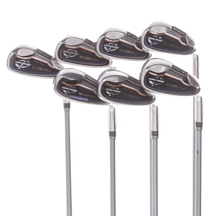 Tour Eagle Bazooka Geomax 2 Graphite Ladies Right Hand Irons 5-SW Ladies – Grafalloy Bazooka Geo Max 60g