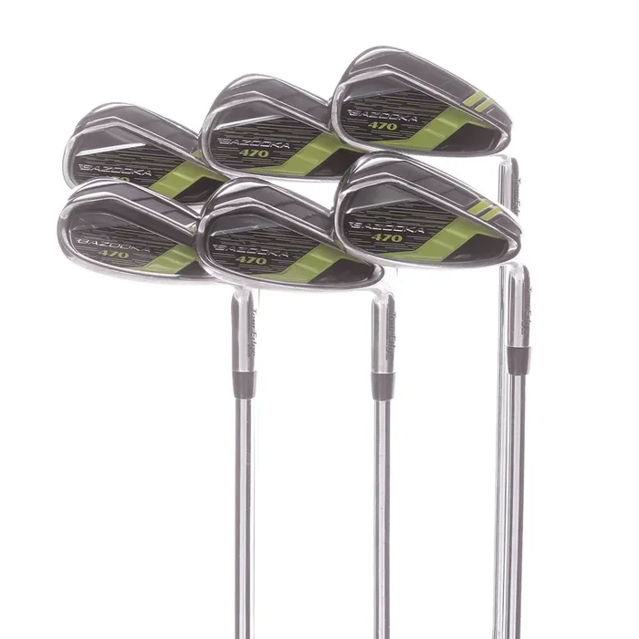 Tour Edge Bazooka 470 Steel Men’s Right Irons 6-SW Regular – TourEdge Bazooka Superlite