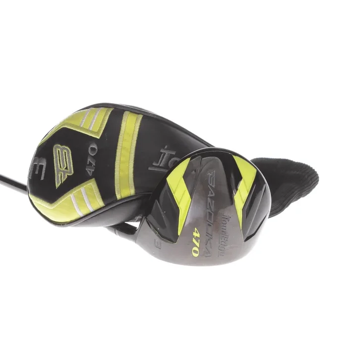 Tour Edge Bazooka Graphite Mens Right Hand Fairway 3 Wood 15* Ultralite – Tour Edge Bazooka 470