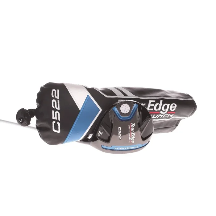Tour Edge C522 Hot Launch Graphite Men’s Right Fairway 3 Wood 15 Degree Regular – Fubuki HL Series 50R