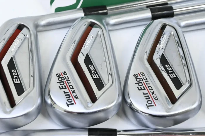 Tour Edge E722 Irons / 5-PW+GW+SW / Stiff Flex True Temper MPH 95