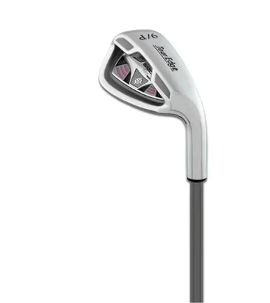 Tour Edge Max-J 9/PW Iron for Ages 9-12 (kids 52-61″ tall) Red