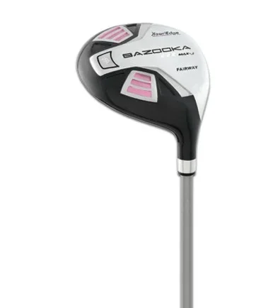 Tour Edge Max-J Fairway Wood for Ages 3-5 (kids 36-44″ tall) Pink