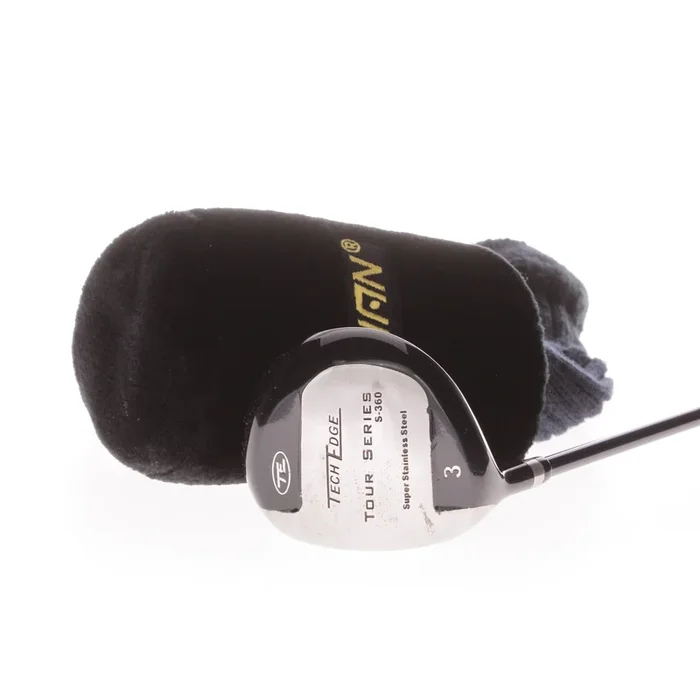 Tour Edge S-360 Graphite Mens Left Hand Fairway 3 Wood 15 Degree Regular – Tour Edge S-360