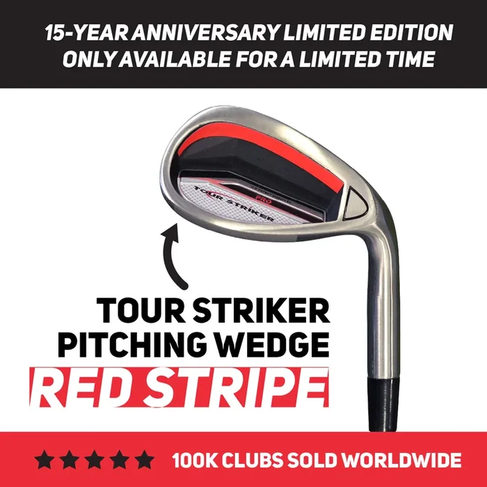 Tour Striker Pitching Wedge RED STRIPE – 15th ANNIVERSARY