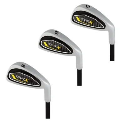 Tour X 3 Iron Bundle for Ages 5-7 (kids 36-46″ tall) Yellow