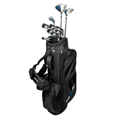 Tour X Rezults 10 Club Teen Golf Set (kids 60-68″ tall) Black