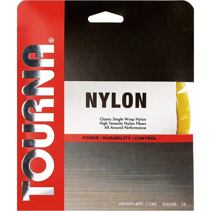 Tourna Nylon 16 Gauge Tennis Strings