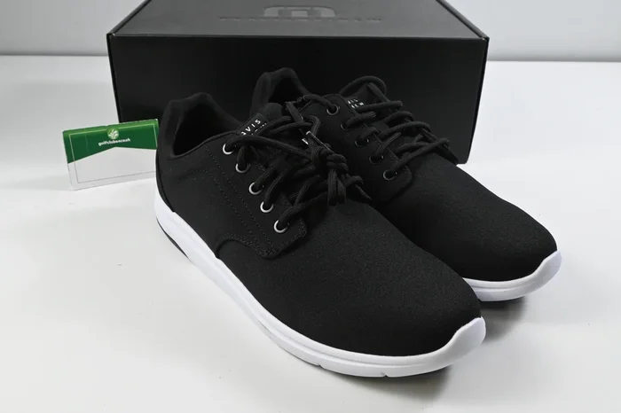 Travis Matthews Daily 2 Woven Golf Shoes / Size UK 9 / Black & White