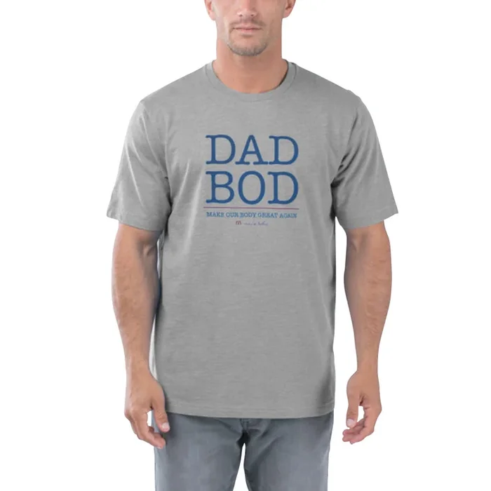 TravisMathew Dad BOD Golf T-Shirt Heather Gray – SS20 Men