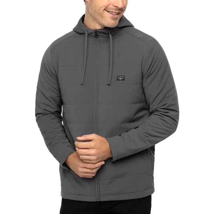 TravisMathew Every Amenity Golf Jacket Gray Pinstripe – SS23 Men
