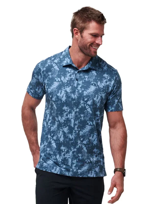 TravisMathew Featherweight Please Polo – Dark Teal