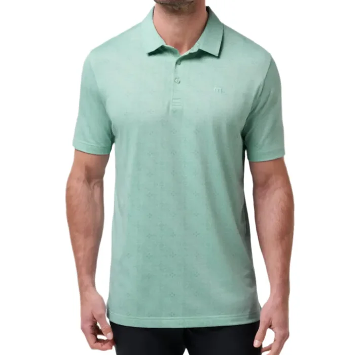 TravisMathew Men’s Acropolis Polo – Eggshell Blue