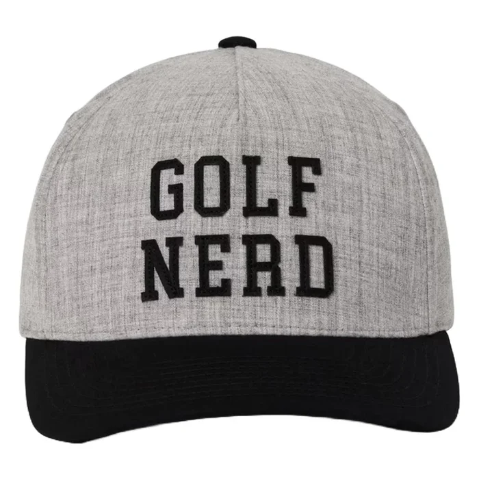 TravisMathew On Course Snapback Golf Cap Heather Gray – SS25 Men