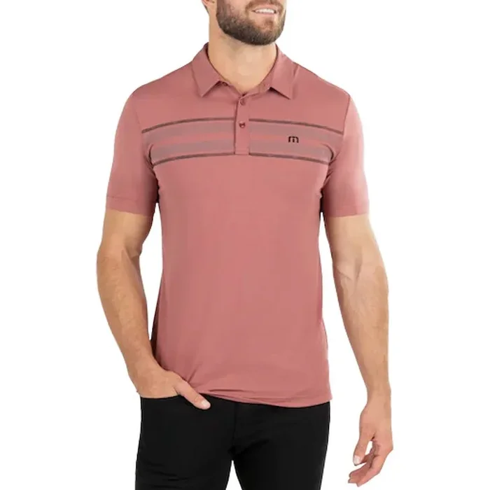 TravisMathew Red River Golf Polo Roan Rogue – FW22 Men