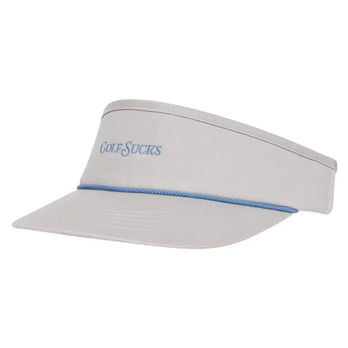 TravisMathew Weekend Agenda Golf Visor Heather Gray – SS25 Men
