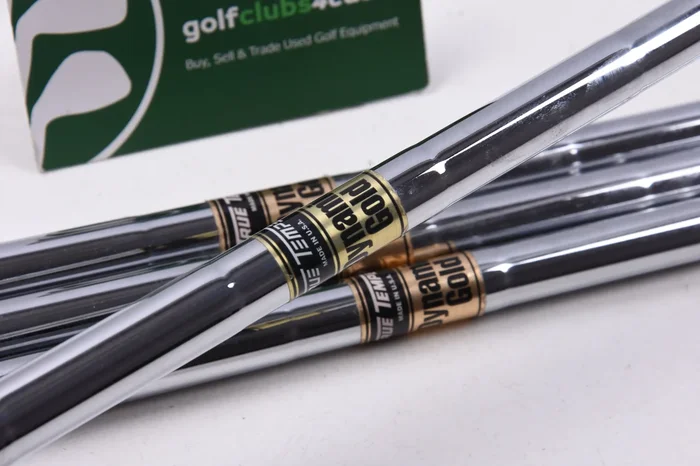 True Temper Dynamic Gold S300 Iron Shafts / Stiff Flex / Set of 4 / .370″ Tips