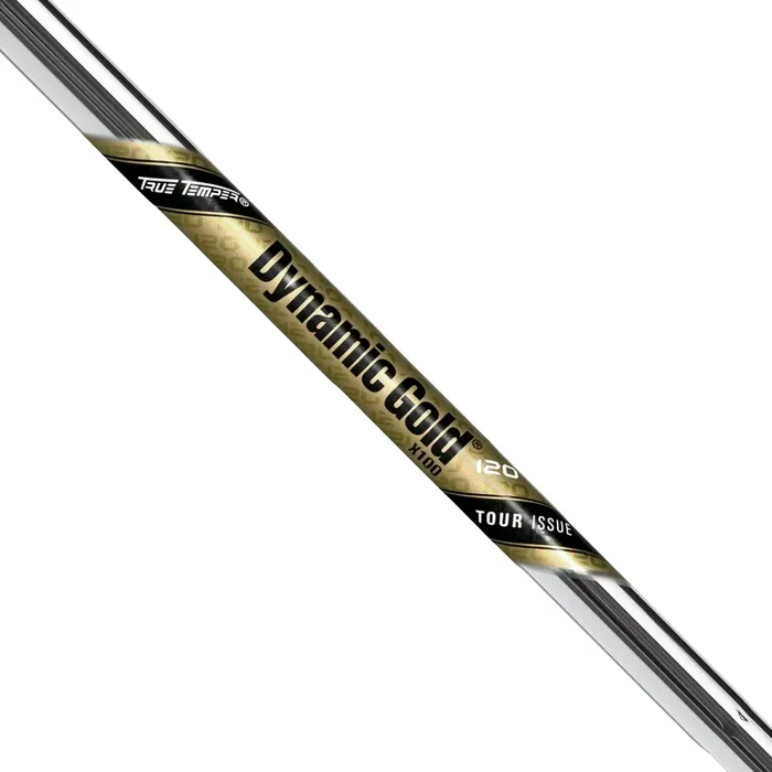 True Temper Dynamic Gold Tour Issue 120 Steel Iron Shaft (Bundle Set)