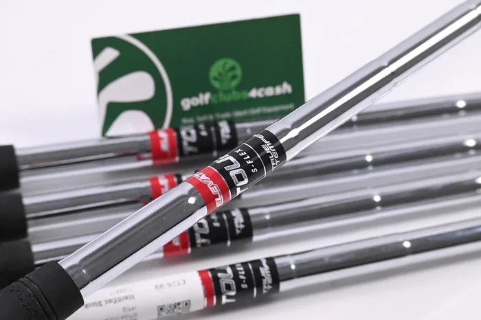 True Temper Elevate Tour Iron Shafts / Stiff Flex / Set of 5 / .355″ Tip