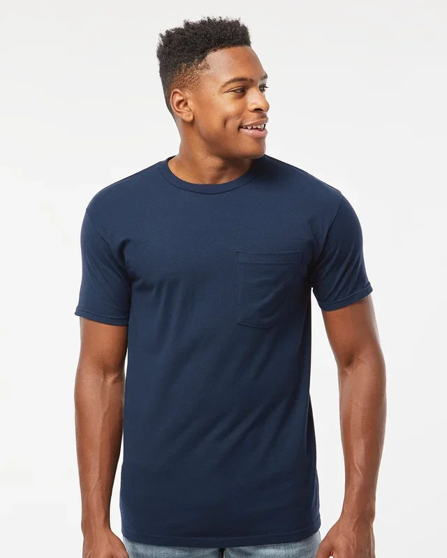 Tultex Unisex Heavyweight Pocket T-Shirt