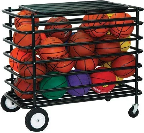 Ultimate Ball Cart with Lockable Hinged Lid | 45″L x 24″W x 39″H