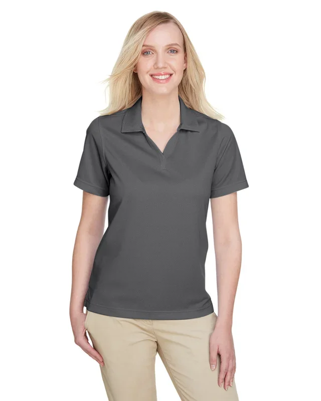 UltraClub Ladies’ Cavalry Twill Performance Polo