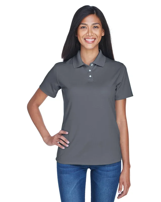 UltraClub Ladies’ Cool & Dry Stain-Release Performance Polo