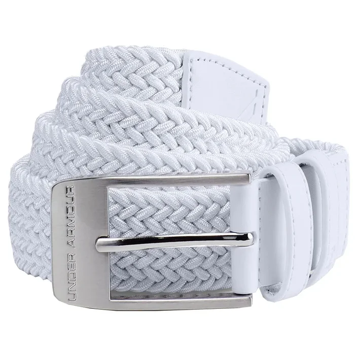 Under Armour Braided Belt 2.0 – White