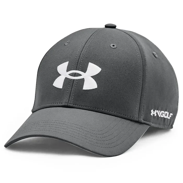 Under Armour Golf96 Cap – Pitch Grey/White