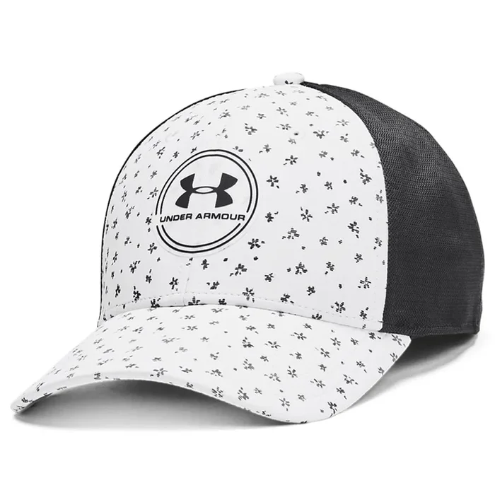 Under Armour Iso-chill Driver Mesh Adjustable Cap – White/Grey