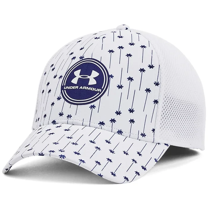 Under Armour Iso-Chill Driver Mesh Cap – White/Blue