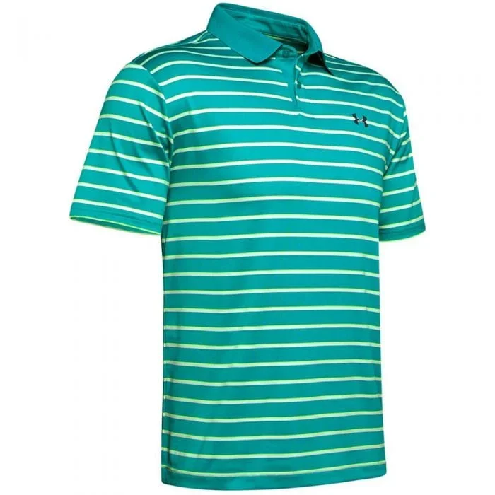 Under Armour Performance Polo 2.0 Divot Stripe – Green