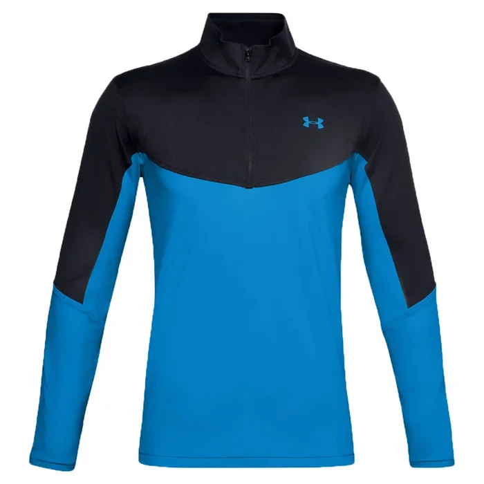 Under Armour Storm Midlayer 1/2 Zip Golf Sweater – Electric Blue/Black