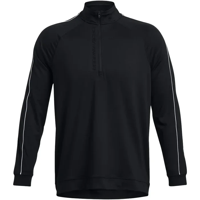 Under Armour Storm Midlayer 1/2 Zip Pullover – Black/White