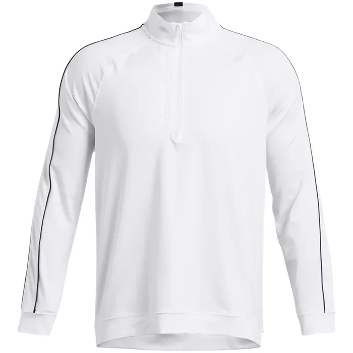 Under Armour Storm Midlayer 1/2 Zip Pullover – White/Midnight Navy/White