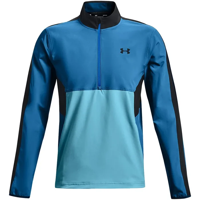 Under Armour Storm Windstrike 1/2 Zip Jacket – Cruise Blue/Fresco Blue