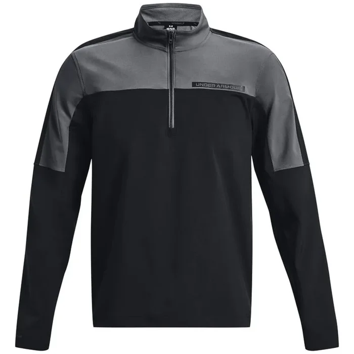 Under Armour Storm Windstrike 1/2 Zip Pullover – Black/Pitch Grey