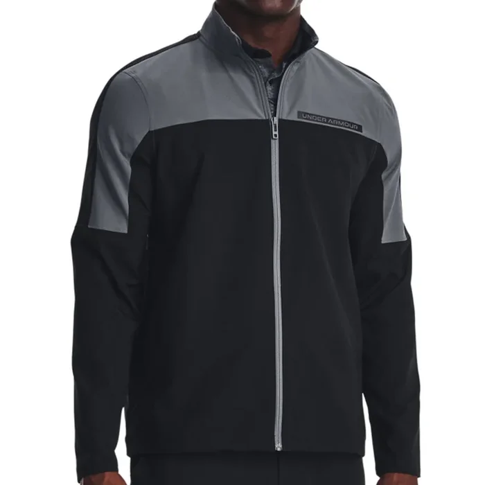 Under Armour Storm Windstrike Full Zip Pullover – Black/Pitch Grey