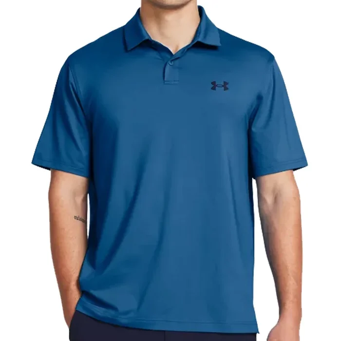 Under Armour T2G Polo Shirt – Photon Blue/Midnight Navy