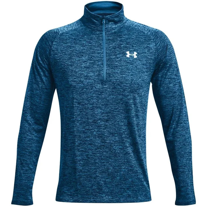 Under Armour Tech 2.0 1/2 Zip Pullover – Blue/White