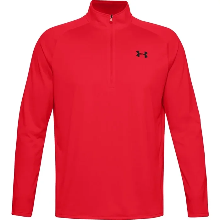 Under Armour Tech 2.0 1/2 Zip Pullover – Red/Black