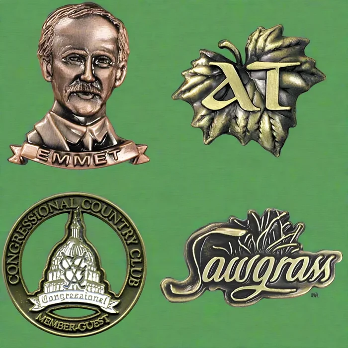 Unique Shaped Die Cast Ball Markers
