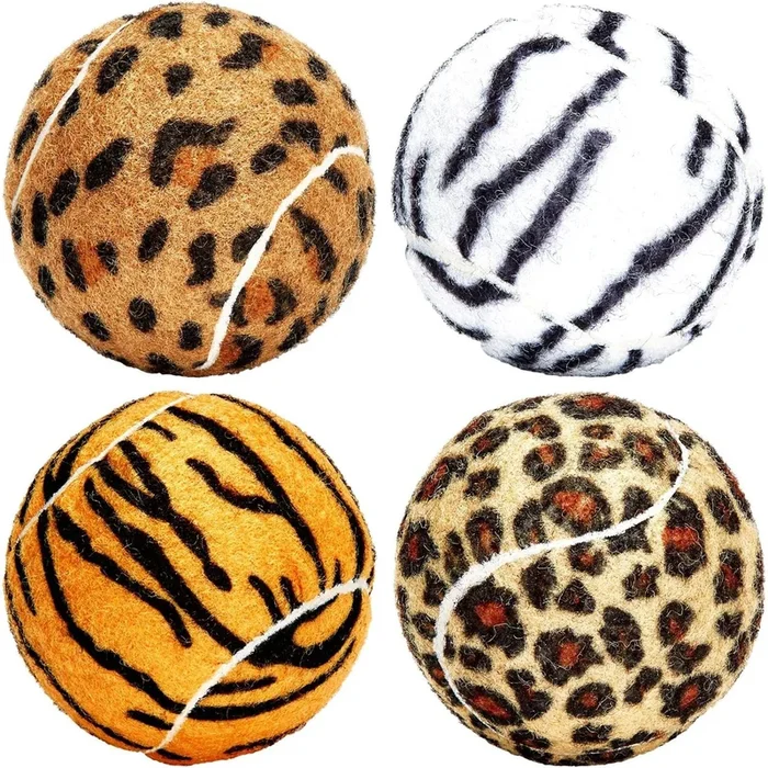Unique Sports Dog Fetch Balls Assorted 4-Pack