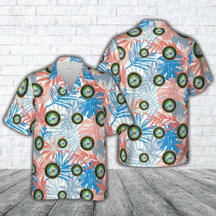 US Navy Seabee Naval Construction Group 1 Hawaiian Shirt – Fanshubus.com