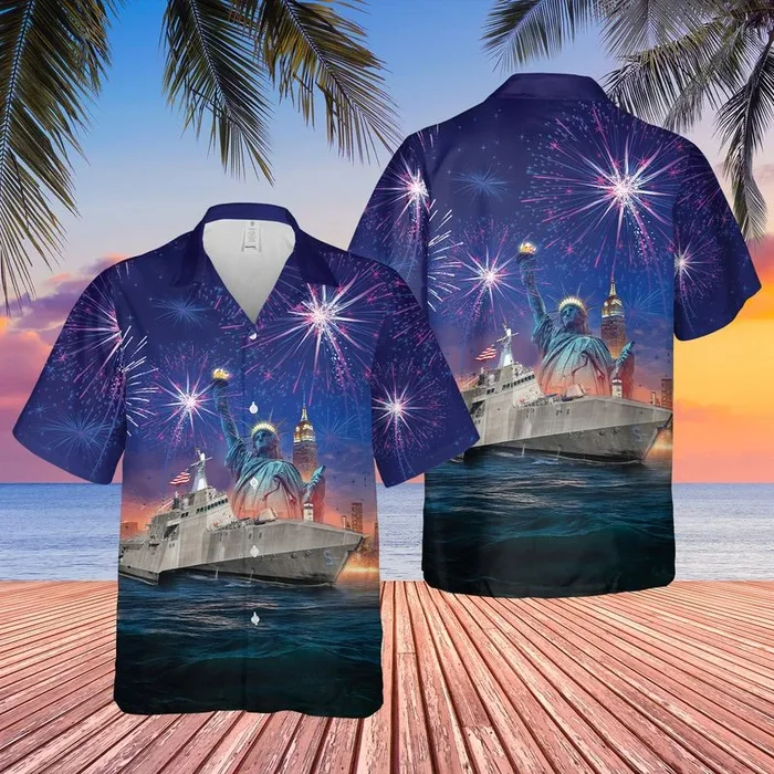 US Navy USS Independence (LCS-2) Hawaiian Shirt – Fanshubus.com