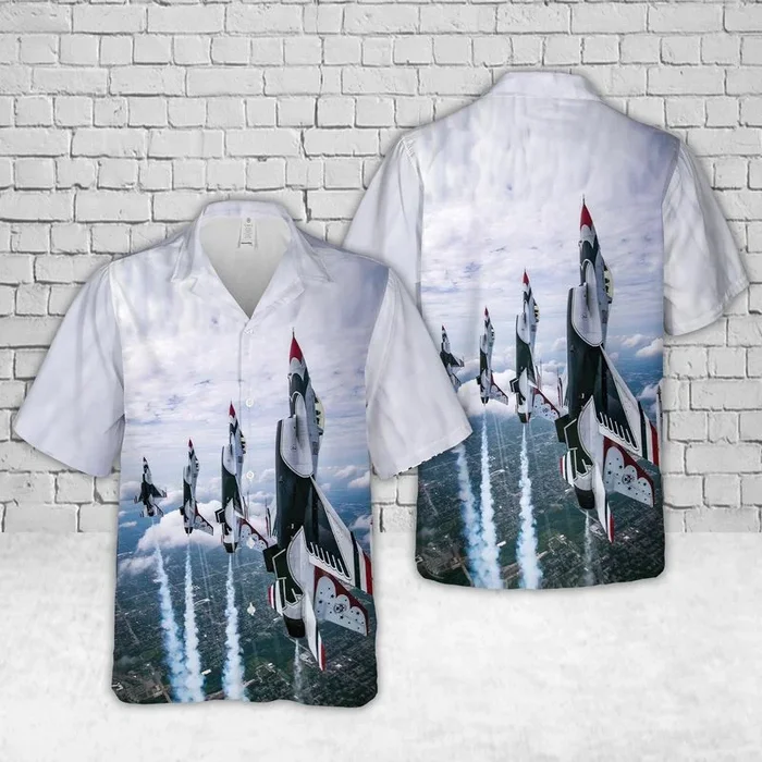 USAF Thunderbirds Hawaiian Shirt – Fanshubus.com