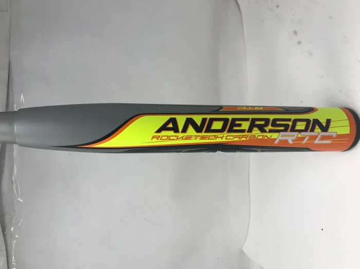 Used Anderson Rocketech Carbon Fastpitch Bat -10oz (2022) Gray/Yellow 31/21