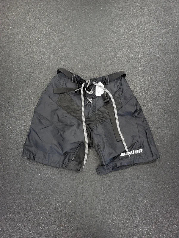 Used Bauer Hockey Pants Shell Black JR. XL
