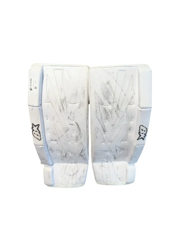Used Brians NetZero Jr. Goalie Leg Pads 27+1″