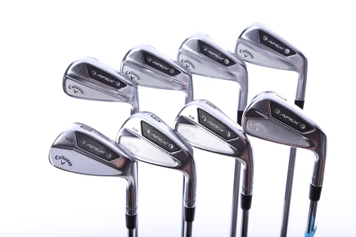 Used Callaway Apex MB 24/Apex CB 24 Combo Iron Set – Right-Handed – 3-10 – Extra Stiff Flex